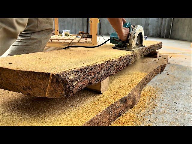 Extremely Ingenious Skills Woodworking Worker - Large Woodworking Monolithic Crafts Wooden Furniture