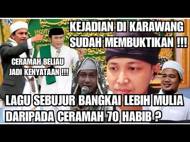 KEJADIAN DI KARAWANG MEMBUKTIKAN KALAU CERAMAH KIYAI IMADUDDIN JADI KENYATAAN ?