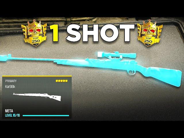 *NEW* ONE SHOT Kar98K Loadout is BROKEN in Warzone! ( Best Kar 98 Class Setup ) - MW3