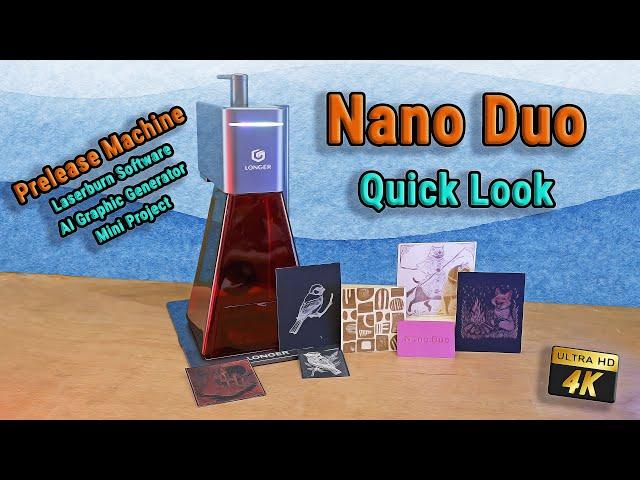 First Look- Nano Duo by Longer! #longer #nanoduo #laser #woodworking #diy #fun #project