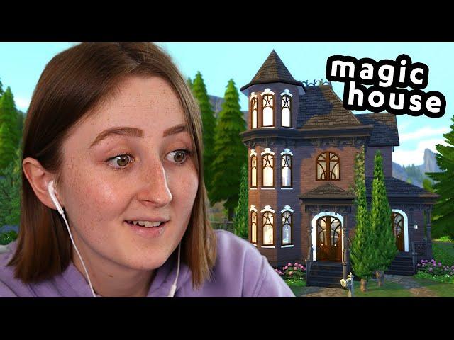 building a sims house for vampires + witches