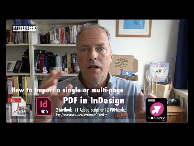 How to Import PDFs into InDesign