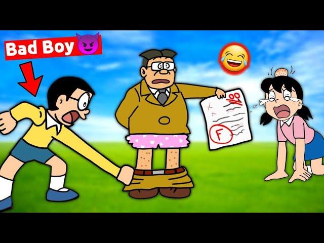 Nobita Became Baddest Boy Of School  || Funny Game