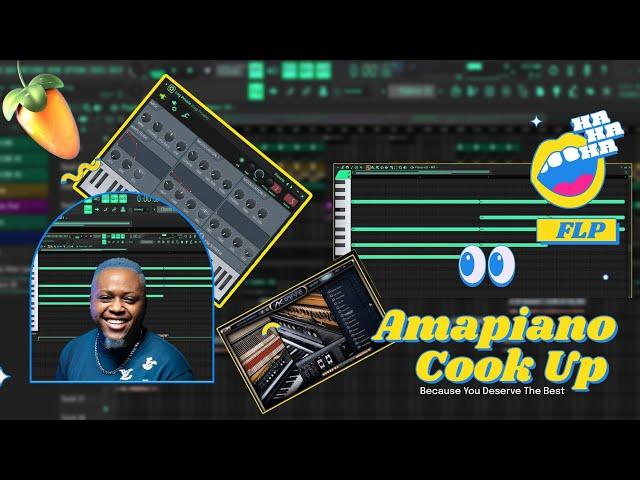 FL Studio Amapiano Tutorial: How To Produce Private like Kelvin Momo x DJ Jaivane(Cook Up Failed )