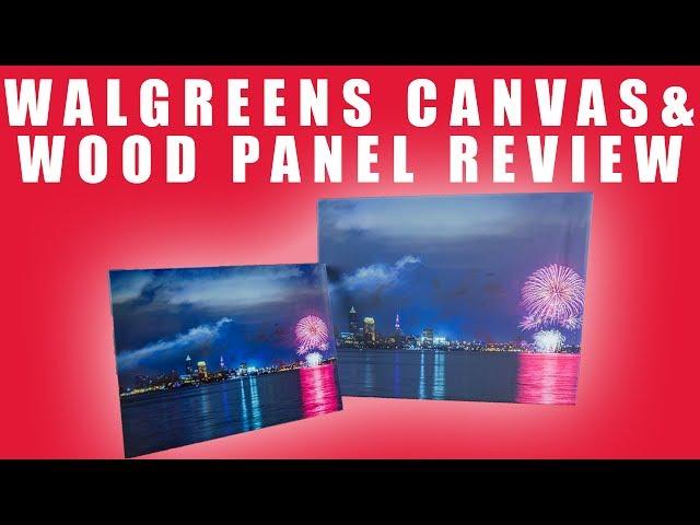 Walgreens Canvas & Wood Panel Prints REVIEW 2017