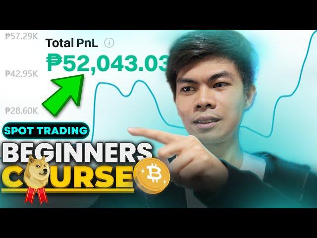 PAANO KUMITA NG 13,000Php IN 1 HOUR TIMEFRAME KAHIT WALANG LEVERAGE! SPOT TRADING FOR BEGINNERS