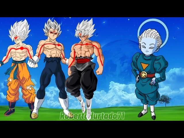 Who is strongest - Goku and Vegeta and Goku Black vs Grand Priest | SUBSCRIBE AND LIKE PLEASE