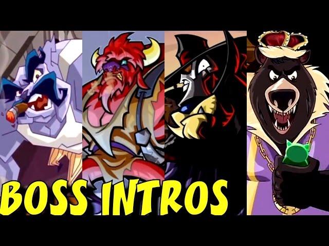 Sly Cooper 1,2, 3 and 4 - All Boss Intro Cutscenes (PS2, PS3)