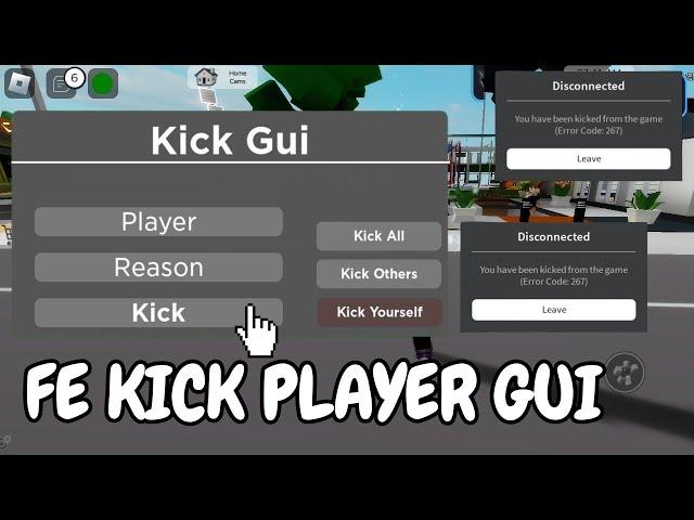 [ OP ] Roblox Script Fe Admin Kick Player Gui | Hydrogen,Fluxus,Delta