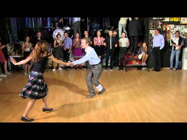 Anastasia Sokolova & Stanislav Shitov - Lindy Hop Debut Finals at Sultans of Swing 2013