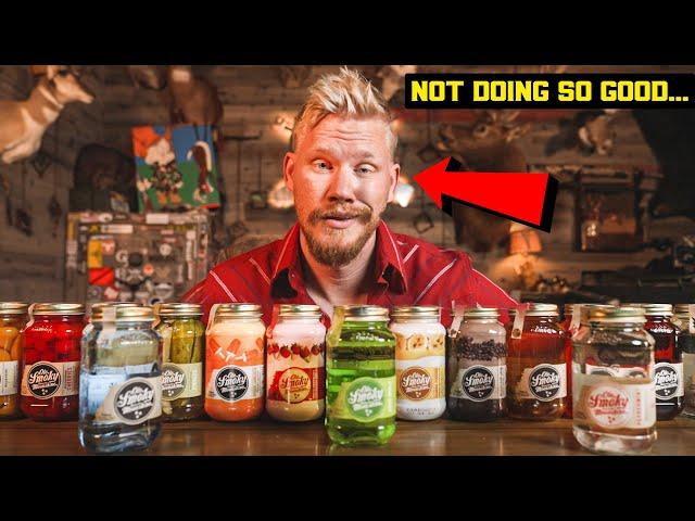 Trying EVERY Moonshine Flavor and Ranking them!!