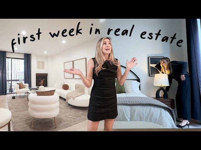 first week as a real estate agent!! + things I did NOT realize before becoming an agent