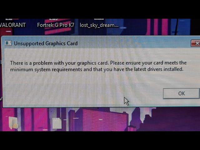 *Como resolver erro da Epic Games no Windows 7: Unsupported Graphics Card