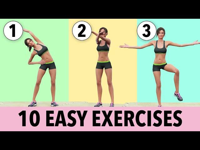 10 Easy Exercises To Stretch and Warm Up