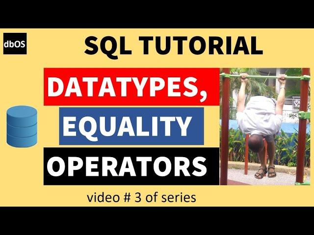 sql intro course | sql tutorial course | SQL datatypes | sqlite | SQL data types