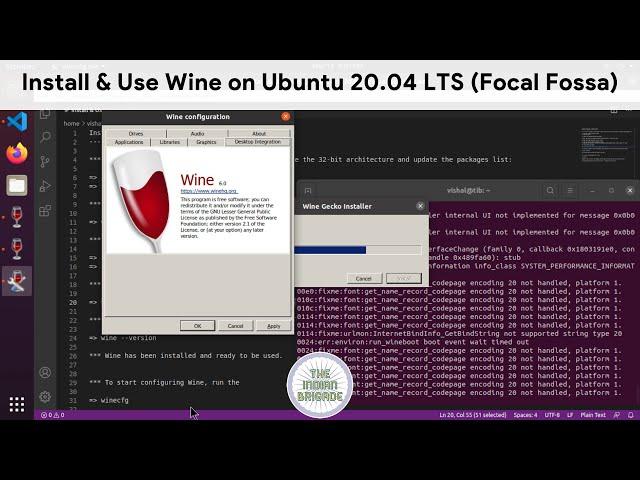 Install & Use Wine on Ubuntu 20.04 LTS (Focal Fossa)