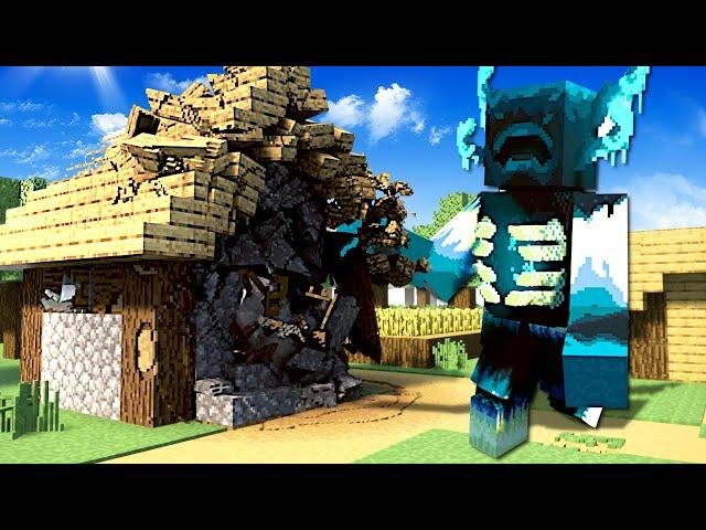 WARDEN DESTROYS MINECRAFT VILLAGE! (Teardown)