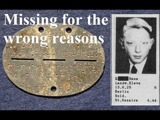 Researching a WWII identification tag to the heart of darkness - Missing in Festung St Nazaire