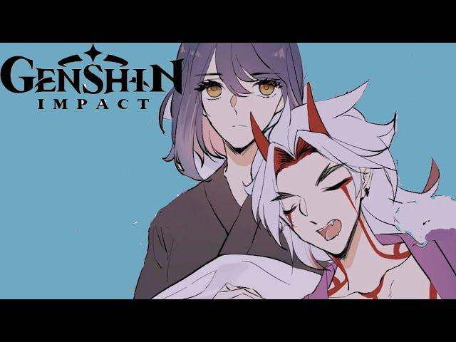 Sleeptalker Itto (Genshin Impact Comic Dub)