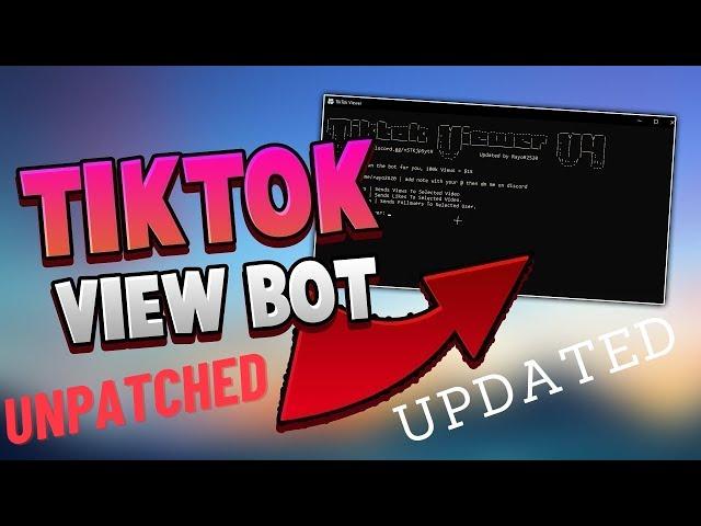 TikTok View bot | TikTok paid bot | ⏩TikTok fast view bot