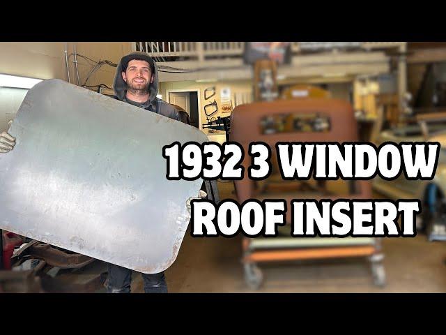 Make a roof insert with me! 1932 3 Window Coupe