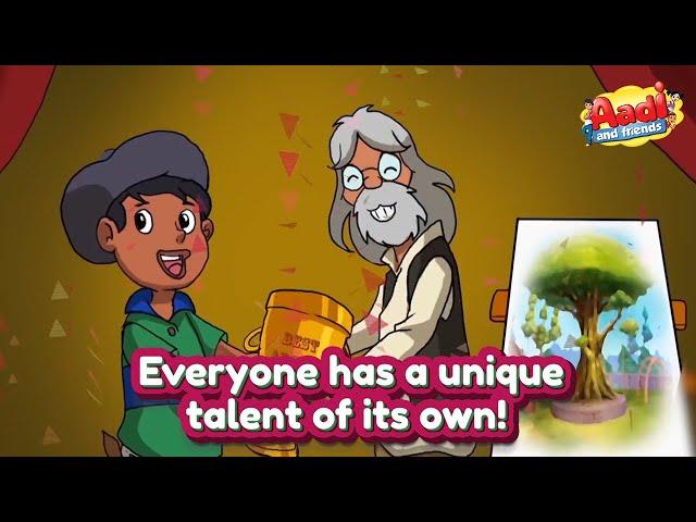 I am Capable Kids Moral Story | Everyone has a unique talent of its own! Aadi and Friends