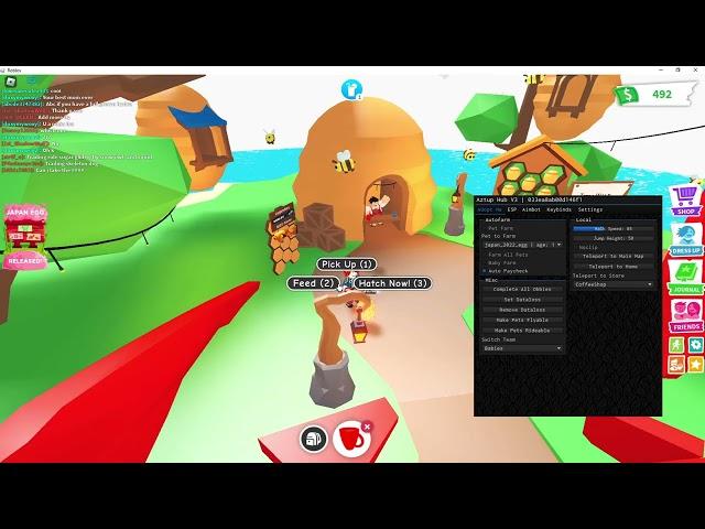 Roblox Adopt Me! GUI Script | Dataloss Open Infinite Eggs & Gifts (Aztup Hub)