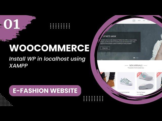 WooCommerce #1 - Install WP in localhost using XAMPP