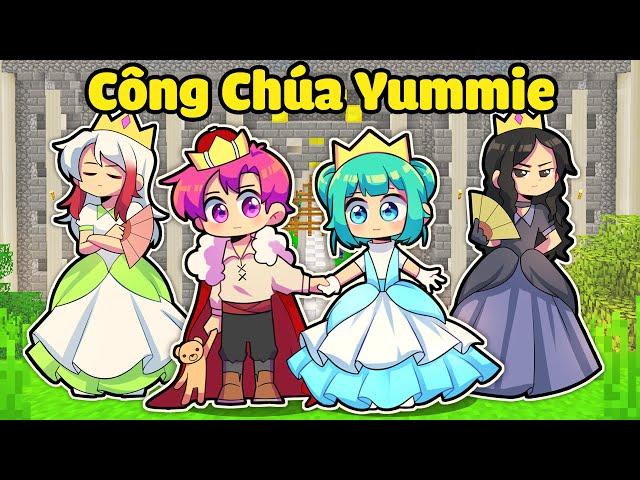 SẼ NHƯ THẾ NÀO NẾU CÔNG CHÚA YUMMIE CƯỚI HOÀNG TỬ HIHA TRONG MINECRAFT