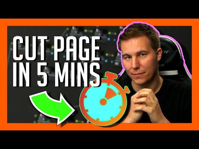 CUT PAGE IN 5 MINS - DaVinci Resolve Basics Tutorial for Beginners