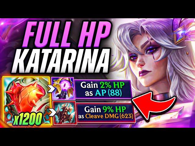 How to Abuse Hybrid Tank Katarina to climb trough low elo in 1 Hour.