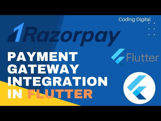 Flutter Razorpay Payment Gateway Integration | 2023 | Coding Digital