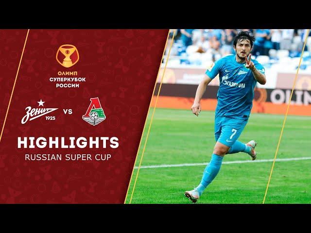 Highlights Zenit vs Lokomotiv (3-0) | Russian Super Cup 2021