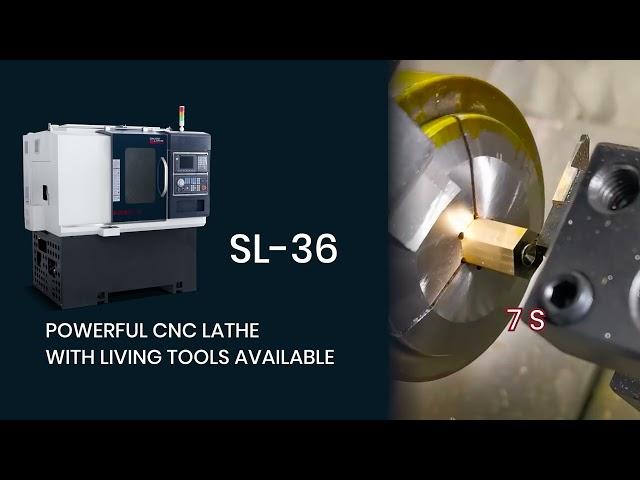 About SL-36 Slant Bed CNC Lathe | Smartlathe