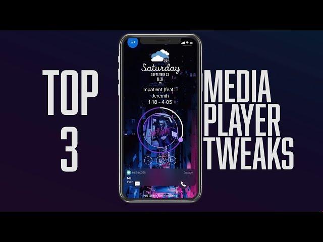 Top 3 Media Player Tweaks For iOS 11!