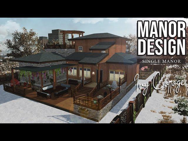 LifeAfter: Manor Design - Ivy Cottage | Single Manor Tutorial