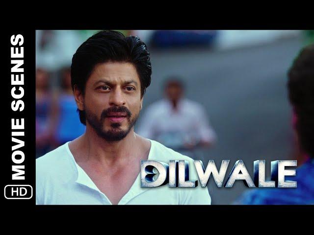 Johnny Lever Gets Beaten up | Dilwale | Movie Scene | Kajol, Shah Rukh Khan, Varun Dhawan