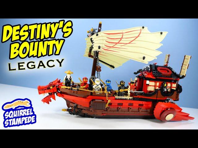 LEGO Ninjago Legacy Destiny's Bounty Speed Build Review 2020