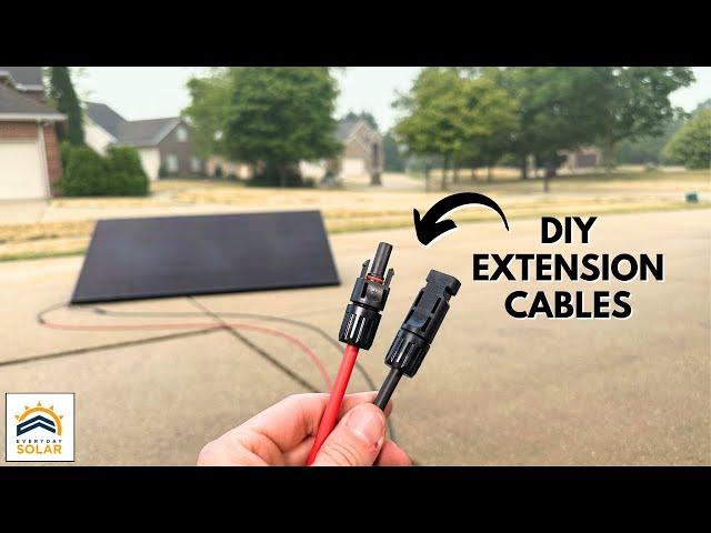 The Easy Way To Install New Solar MC4 Connectors