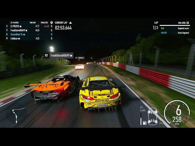 Racing on The Nordschleife at Night is a Truly Challenging Experience (Forza Motorsport)