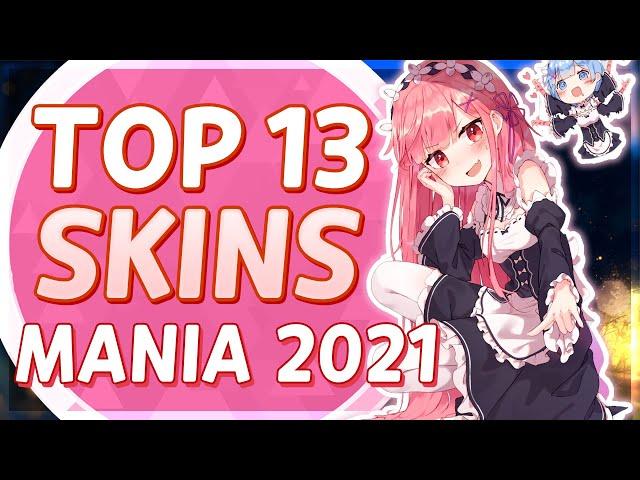 2021 TOP 13 Osu! Mania Skin Compilation