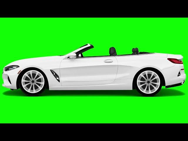 Super car green screen video copright free