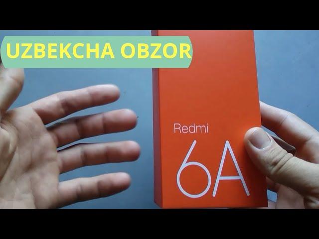 REDMI 6A UZBEK TILIDA  UZBEKCHA OBZOR #o'zbekchaabzor #redmi6a 2