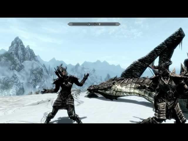 Skyrim Dance. Mod "I'll dance for you 2". How to use. BadApple.