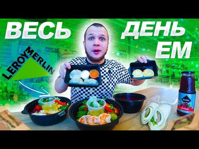 Весь день Ем продукты из Леруа Мерлен