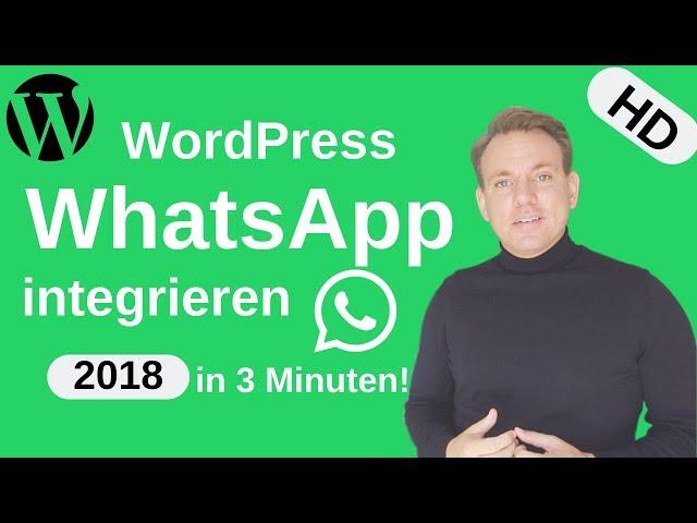 #5 - WhatsApp Kontakt Button (Wordpress Plugin) - deutsch