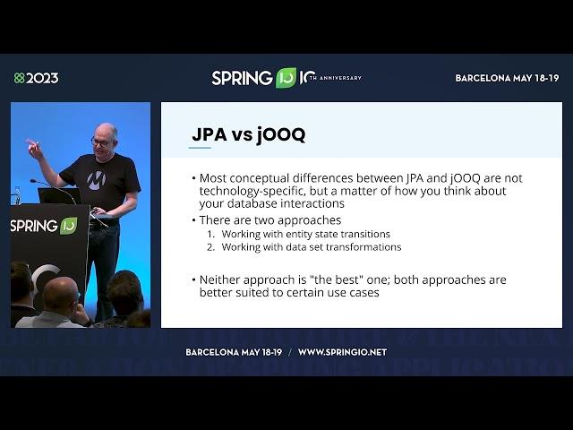 Do you really need Hibernate by Simon Martinelli @ Spring I/O 2023