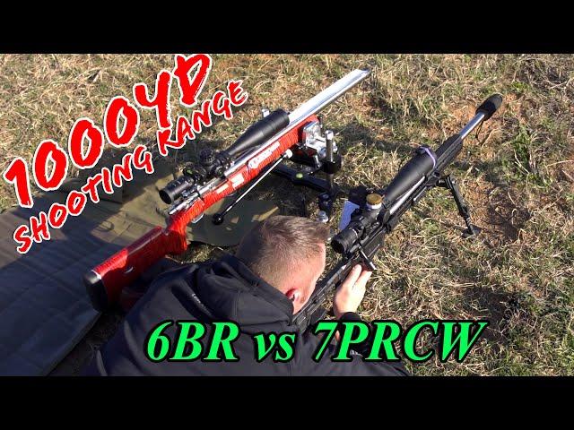 F-Class and PRS Pro's get together at the range | 1,000 yards