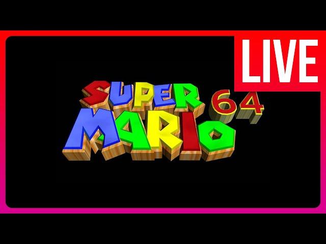 LIVE  Super Mario 64 Speedruns