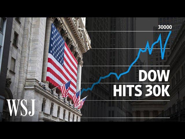 Dow Reaches 30K; Watch How These Stocks Defied the Pandemic | WSJ